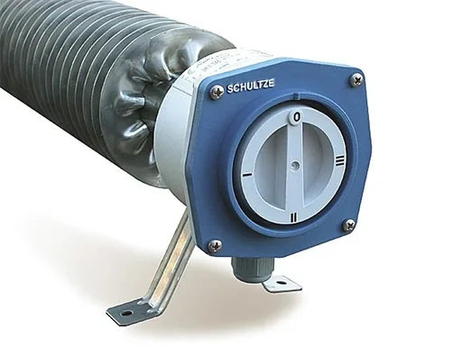 "Rippenrohrheizofen mit Stufen-Schalter, 1000W 230V, Edelstahl, IP66/67 image"
