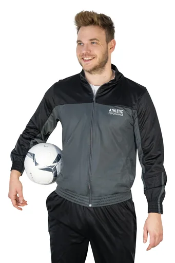 "Trainingsanzug, Farbe schwarz/grau, Gr.M image"