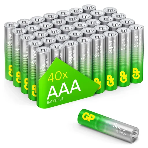 "SUPER Micro (AAA) Alkaline Batterien - 40 Stück image"