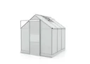 Gewächshaus Apollo 3800 HKP 6 mm, Farbe alu