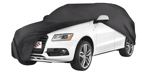 "Autoplane Indoor Soft, PKW-Abdeckplane SUV Größe XL schwarz image"