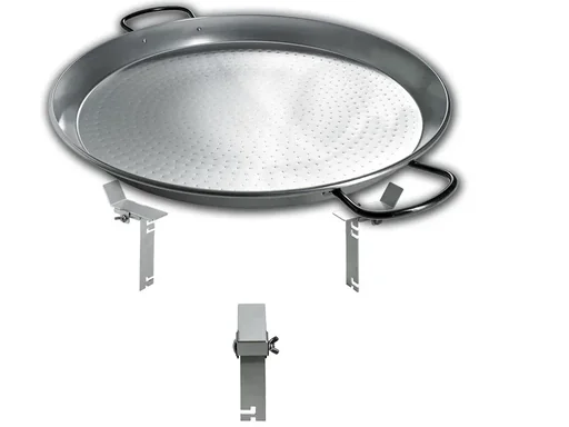 "PAN BBQ Set - für Smokin Pizzaring: 60 / 67cm - die XXL Pfanne für Paelle, Reibekuchen und vieles mehr image"