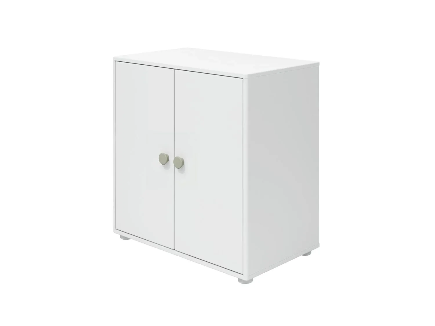 "FLEXA Kleiderschrank, Schrankelement - 1 Regalboden, Roomie, Farbe: Weiß/Naturgrün image"