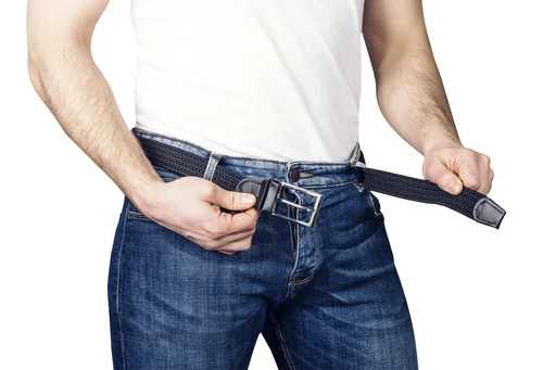 "Stretchgürtel für Herren, superelastisch 3cm breit, Farbe schwarz image"