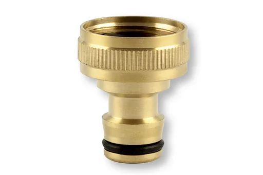 "Stecksystem Hahnanschluss 1" IG Messing image"