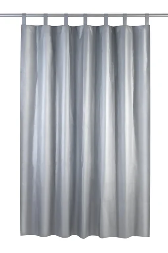 "Isoliervorhang, beschichtet, mit Schlaufen, 130 x 200 cm, Silberfarben, 1 Stück image"