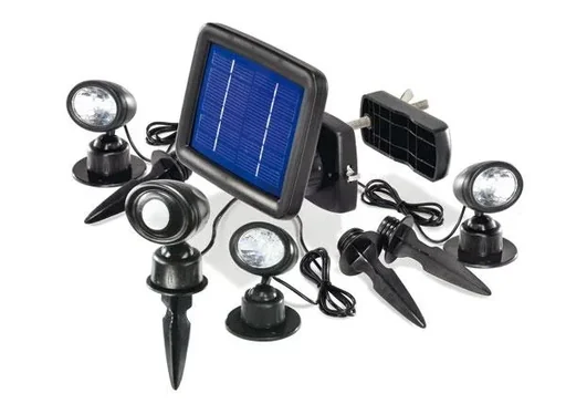 "Solarspot Trio PIR mit Bewegungsmelder 90°/ 6 m, Leuchtdauer bei Bewegung ca. 30 Sek. image"