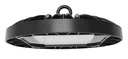 LED-HighBay in UFO-Form bietet 150 W, 14400 lm, 5000 K (neutralweiß) und IP65 Schutz.