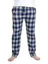 Flanellhosen im Doppelpack, blau-kariert/schwarz-kariert, Gr.2XL
