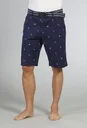 Bermudashhorts mit maritimen Druck, Farbe marine, Gr.XL
