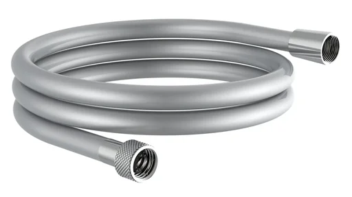 "Brauseschlauch "HOGAFLEX K-5", Kunststoff, Silberfarben, 150 cm image"
