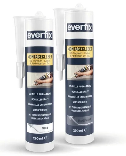 "Montagekleber, weiß, 290 ml image"