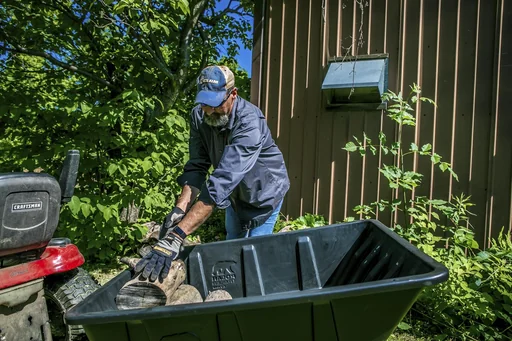 "Trailer Schubkarre/Anhänger LG900 schwarz image"