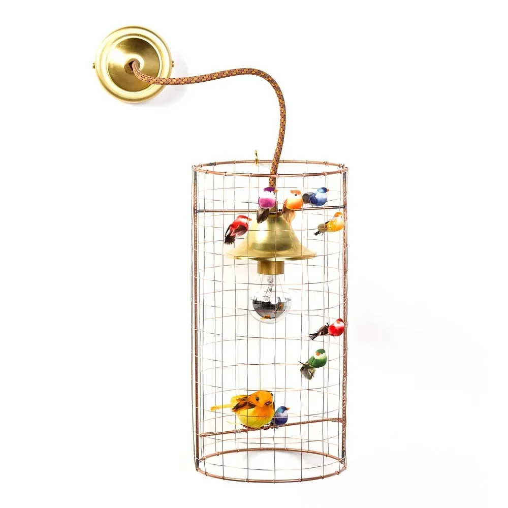 "Challières Wandlampe Vogelvoliere image"