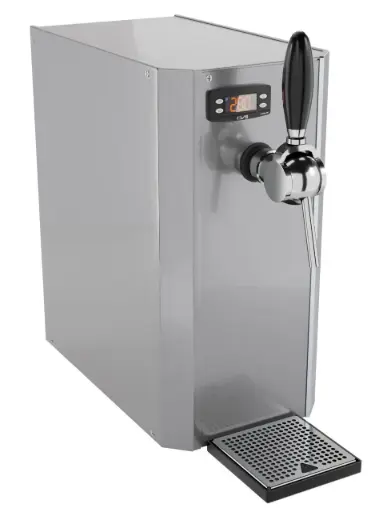 "UBC Group Glühwein Spender Edelstahl mit Selbstansaugender Pumpe, 40 L/h, 220 V image"