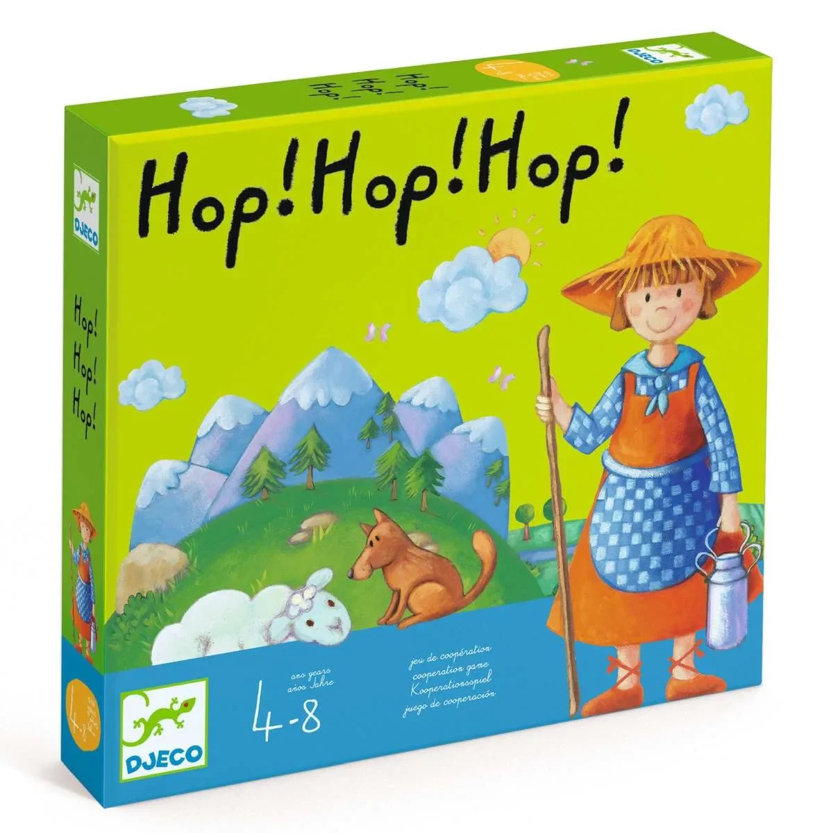 "Djeco Brettspiele, Kooperationsspiel - Hop! Hop! Hop! image"