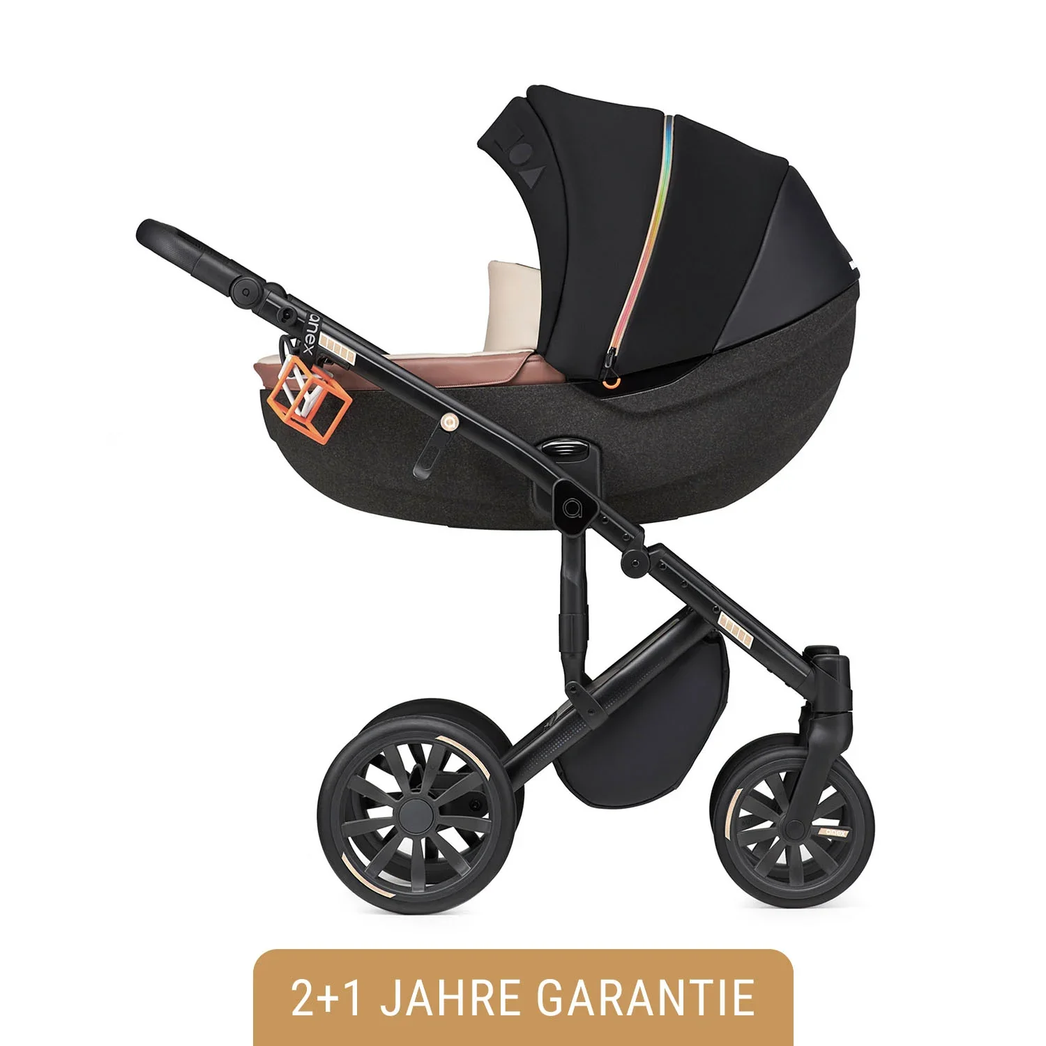 Anex Kinderwagen - m/type PRO 3in1, Farbe Kinderwagen: Safa Sahin