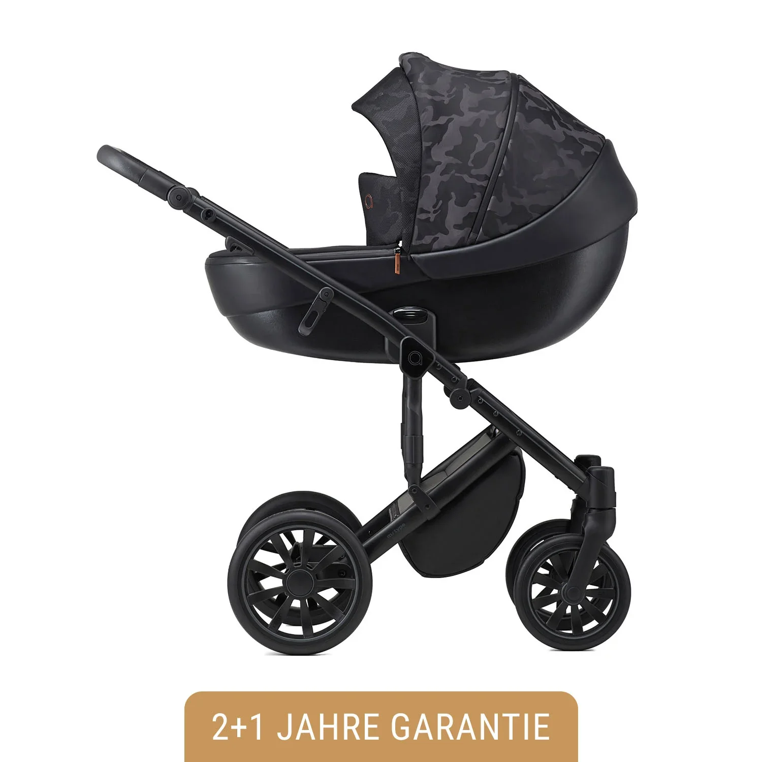 "Anex Kinderwagen - m/type 3in1, Farbe Kinderwagen: Hide image"