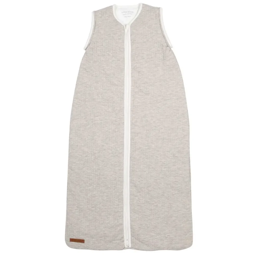 Little Dutch Sommer Schlafsack uni grau Pure grey, Größe 70 cm