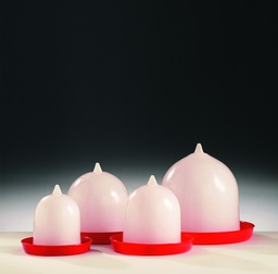 Fritz Göbel 5,0 L plastic poultry drinker - durable and easy to clean