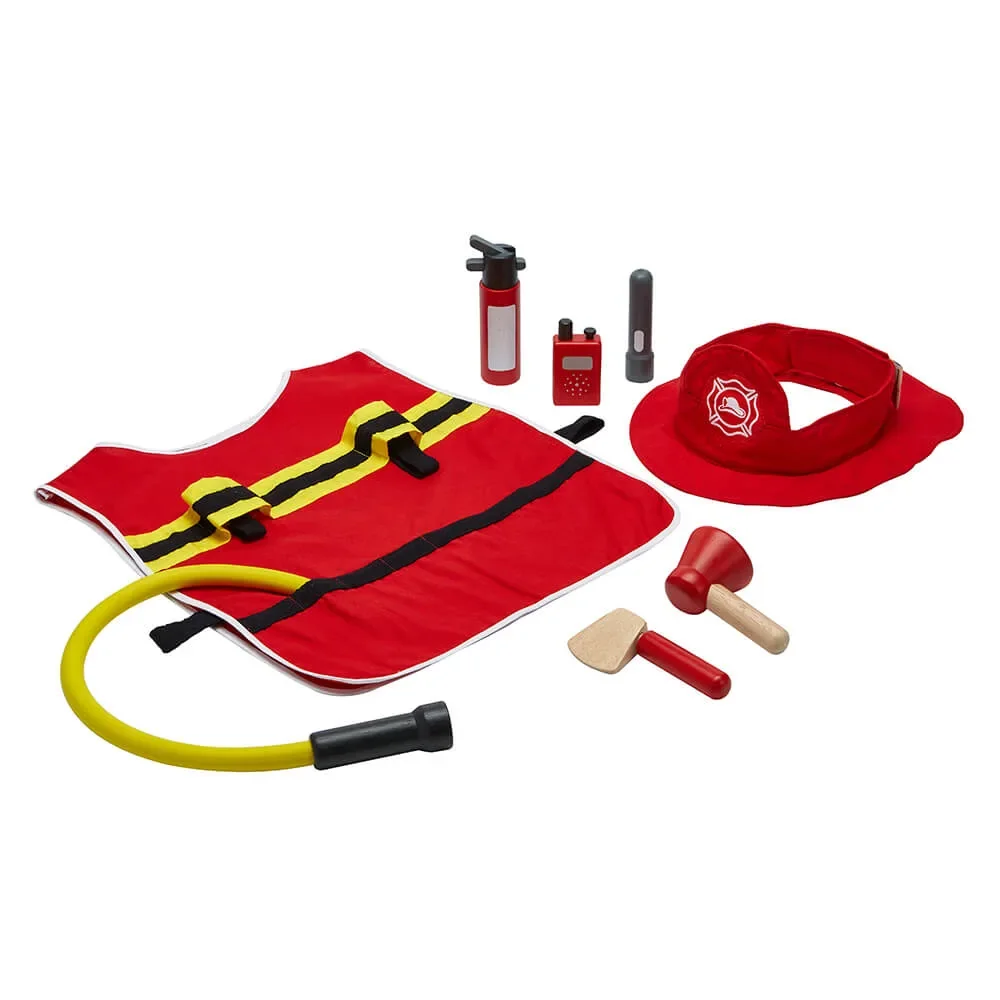 "Plan Toys Spielzeug-Set Feuerwehr image"