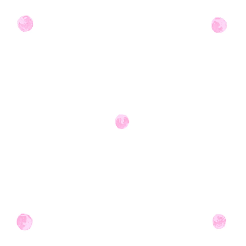 Little Sanderson Abracazoo Tapete Punkte pink