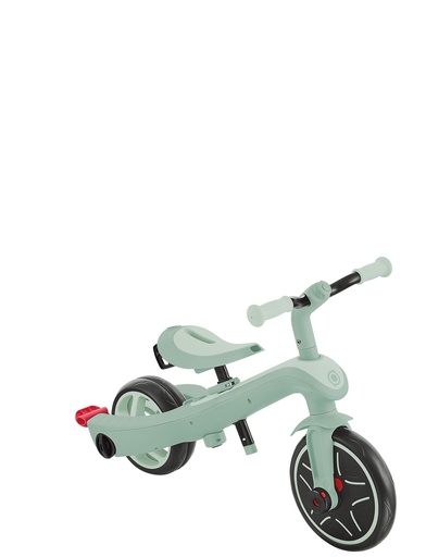 "GLOBBER EXPLORER TRIKE 4in1 ECO – Kinderwagen, Dreirad und Laufrad, 10/8,5 Zoll, TPR-Sitz, höhenverstellbar, pistazie image"