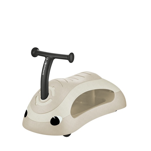 "GLOBBER WALK N' ROLL 2in1 ECO – Lauflernwagen, Schiebeauto, Rutschauto, werkzeugloser Umbau, kippsicher, kokos weiß image"