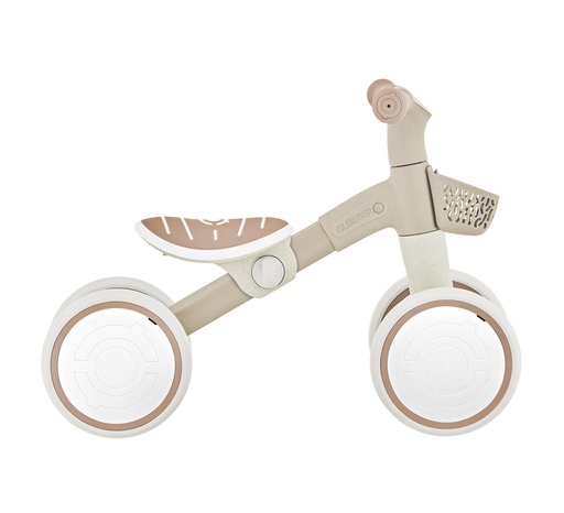 "GLOBBER LEARNING BIKE –  Aufsitzrad, Lernrad, 7 Zoll EVA-Bereifung, 4-rädrig, Sattel höhenverstellbar, taupe image"