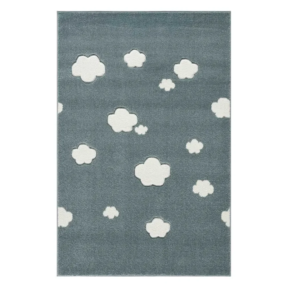 Livone Teppich Wolken mint