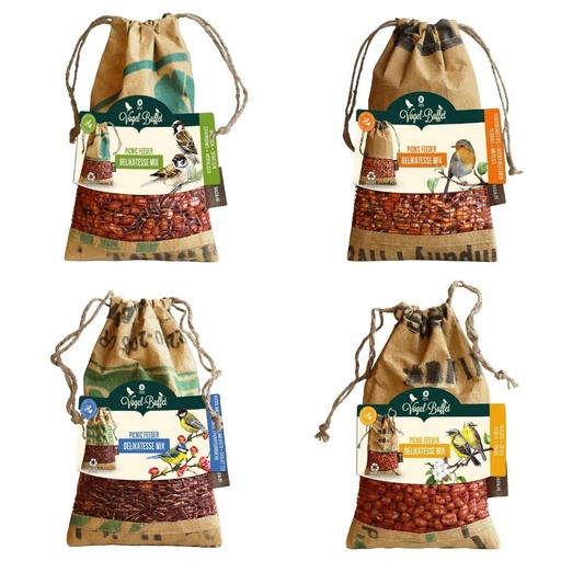 "Vogelbuffet | Vogelfutter Picknickmischung 4er Set | 4x 300gr image"