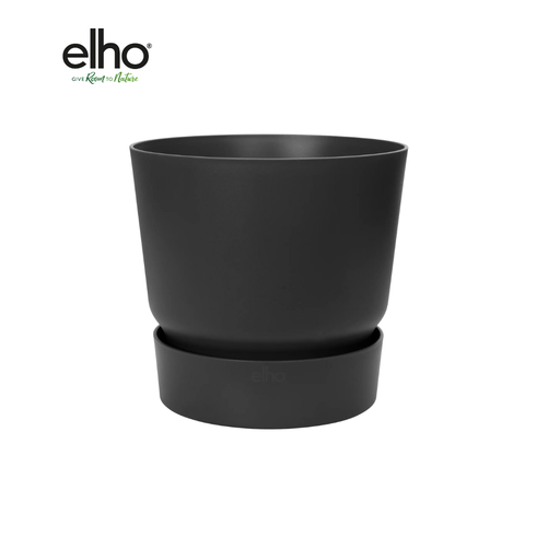 "Topf elho Greenville Round Schwarz - D18 x H17 image"