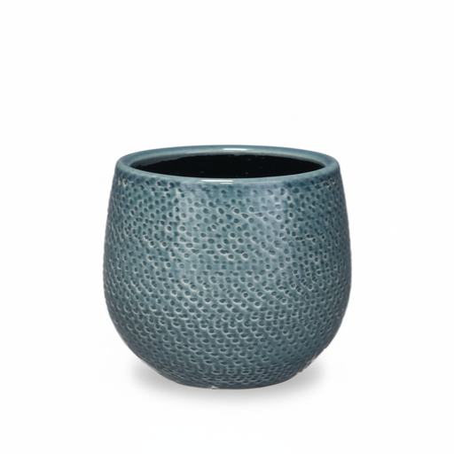 "Topf Gabriel rund blau D14 image"