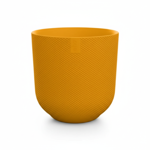 "Topf Elho Jazz Round Amber Yellow - D23cm - H21cm - D19 image"