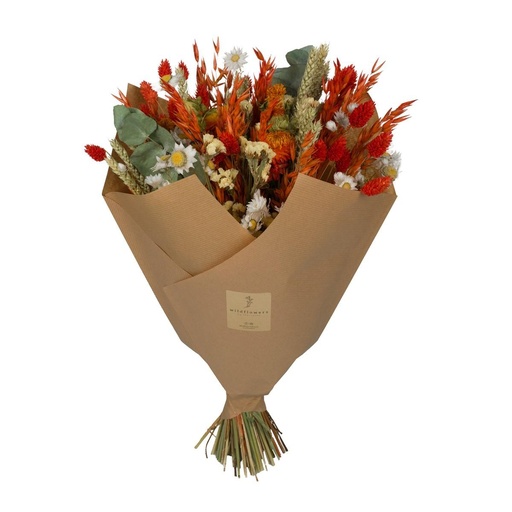 "Getrocknete Blumen - Classic Bouquet - Orange - Höhe ca. 60 cm image"