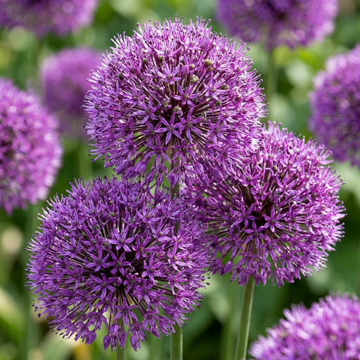 "Zierlauch 'Purple Sensation' (Allium giganteum) – Zierlauch-Zwiebeln, 15 Zwiebeln image"