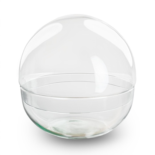 "Terrarium Kugelglas zweiteilig - Dome - Ø 20 cm Höhe ca. 20 cm image"