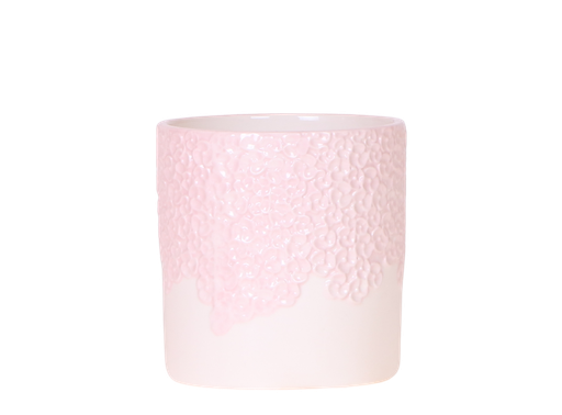 "Kolibri Home | Bloom Ziertopf - Rosa - Ø9cm image"