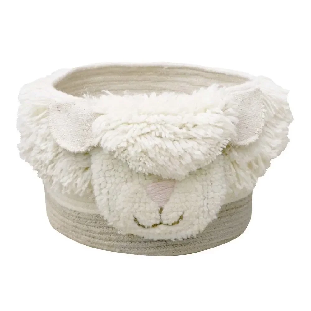 Lorena Canals Aufbewahrungskorb "Pink Nose Sheep"