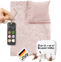 Alavya Home Kinderbettwäsche 135x100 cm Baumwolle - 2er-Set, Pink