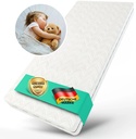 Alavya Home Kindermatratze 90 x 200 cm COZY Optional mit Bettlaken Kaltschaummatratze 200x90 Weiß - ohne Spannbettlaken