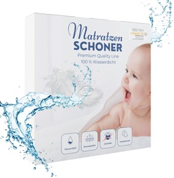 Alavya Home Wasserdichter Matratzenschoner 60x120 cm