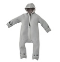 Alavya Home Walkoverall Bio-Schurwolle - Pastel Grau - 74/80