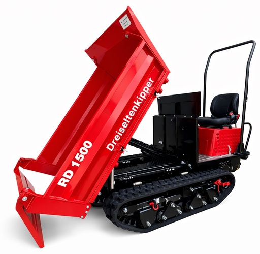"RD1500 Dreiseitenkipper zum Draufsitzen image"