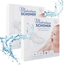 Alavya Home Wasserdichter Matratzenschoner 70x140 cm - 2er-Set