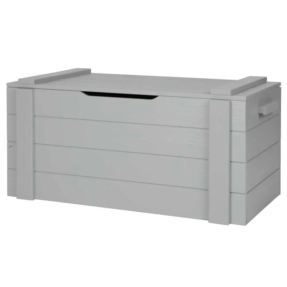 WOOOD Spielzeugkiste Dennis betongrau matt 42x90x42 cm
