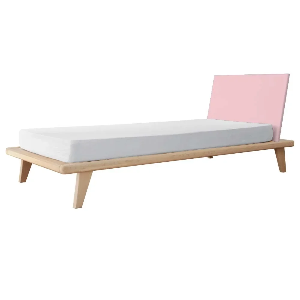 "Laurette Kinderbett Zen 100 x 200, Farbe der Flächen: Vieux rose image"