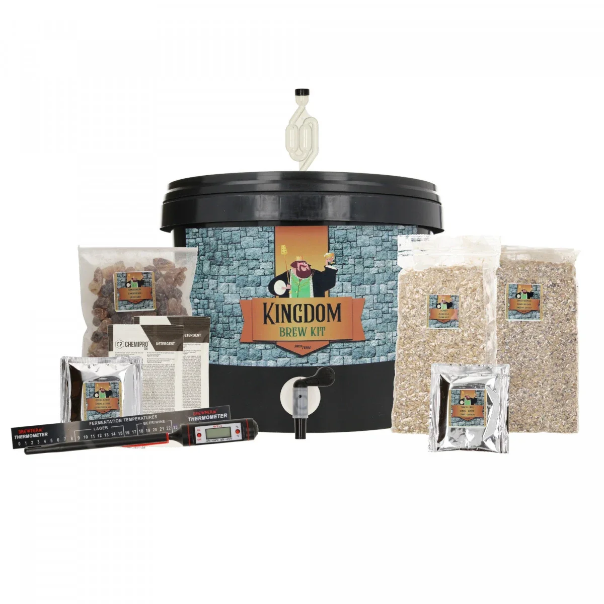 "Kingdom Bierbrauset, Brew Kit - Dunkel, Komplette Malzmischung für 5L Bier image"