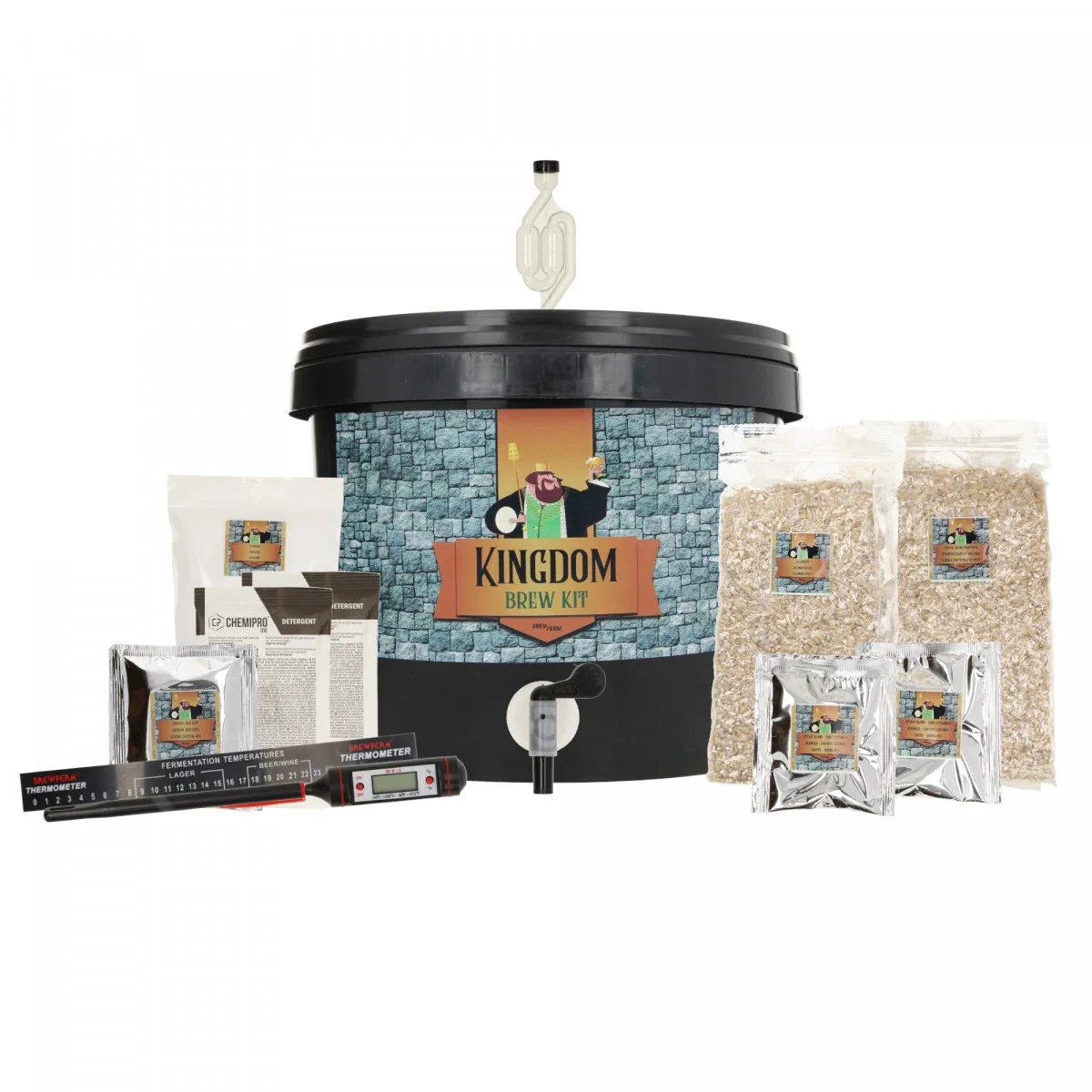 Kingdom Bierbrauset Blondes Starkbier