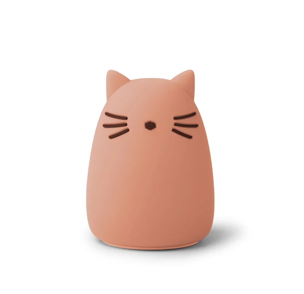 "Liewood Nachtlicht Kinder, Kinder-Nachtlicht in Tierform - Winston, Farbe: Cat rose image"